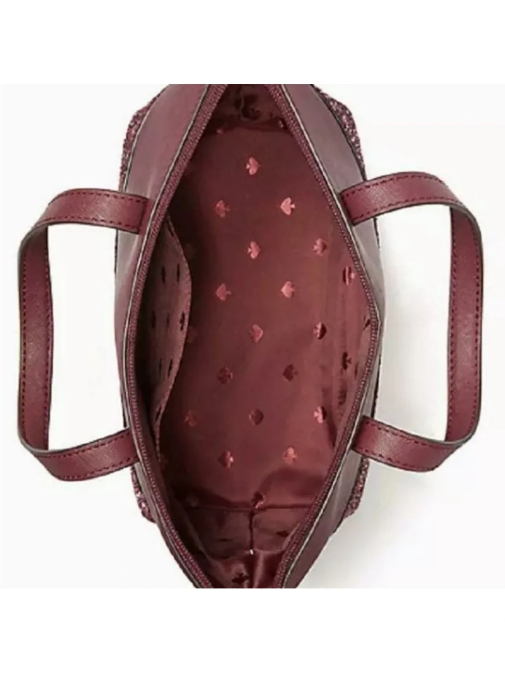 kate spade Greta Court Satchel with Detachable Strap-cherrywood